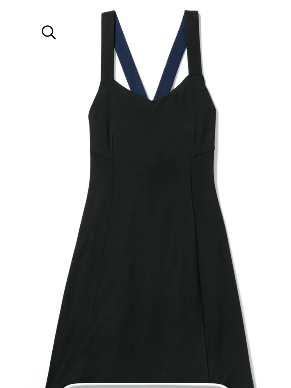 Cabi Show Off Reversible Women's Black Strappy A-Line Dress NWT